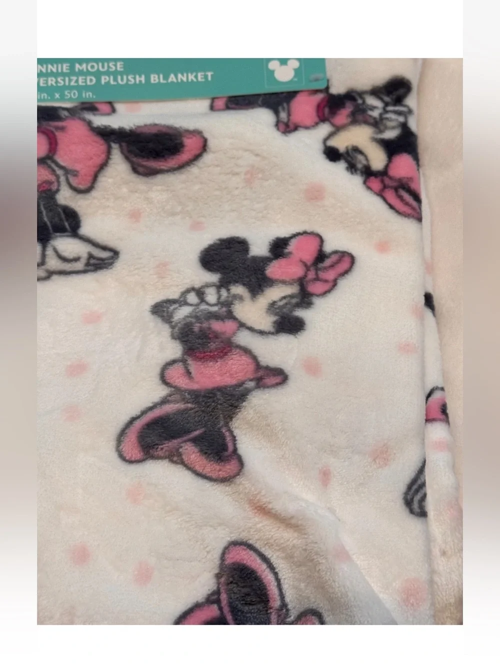 Disney Baby Minnie Mouse Super Plush Throw Blanket
